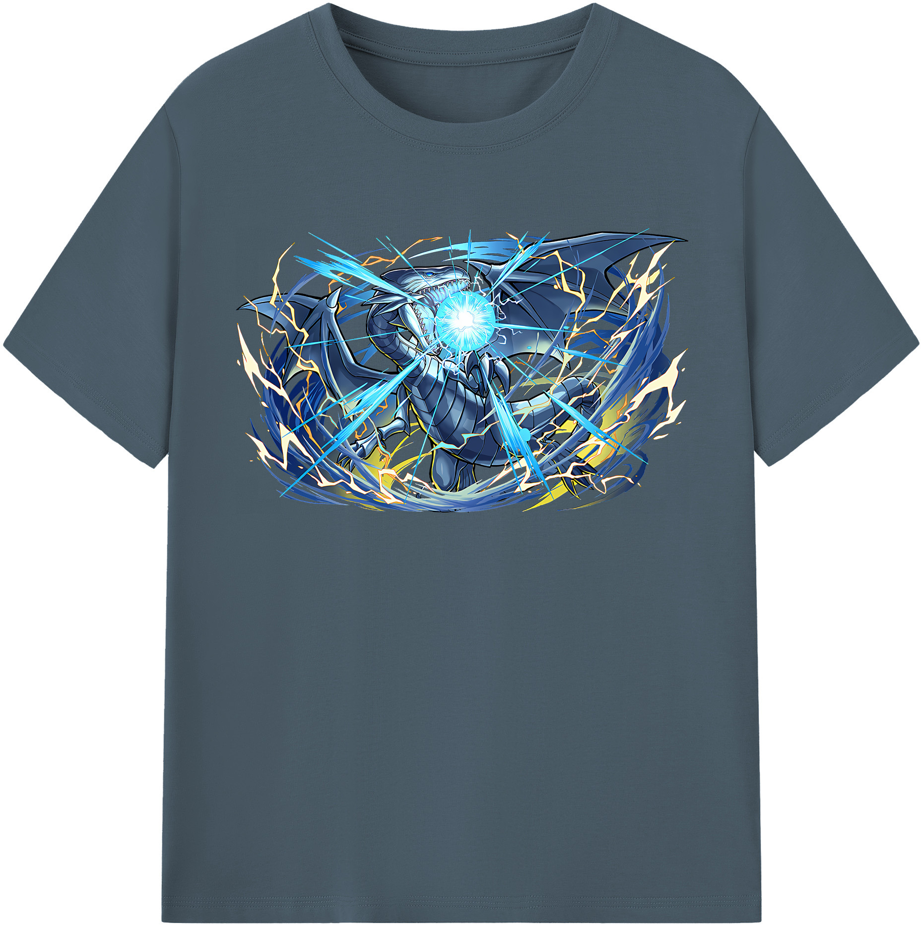 （画像用） 遊☆戯☆王 Yu-Gi-Oh! 綿100％半袖Tシャツ（フロントプリント）
